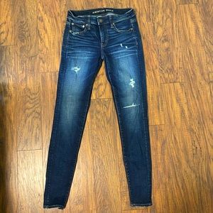 American Eagle Distressed Skinny Jeans